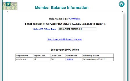 epf balance online | pf status