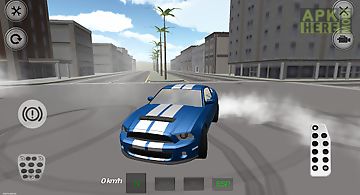 Extreme muscle car simulator
