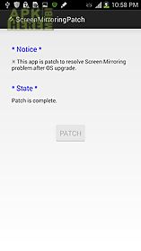 screenmirroring patch