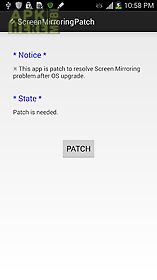 screenmirroring patch