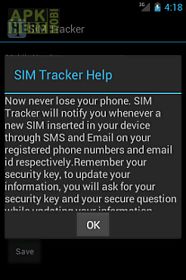 sim tracker