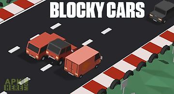 Blocky cars: traffic rush