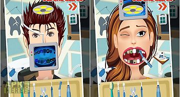 Boy and girl dental clinic