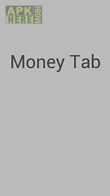 money tab