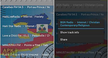 Haitian music radio stations