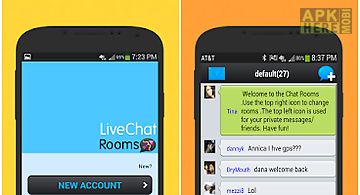 Live chat rooms