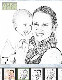 photo to pencil sketch effects