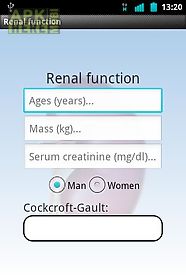 renal function free