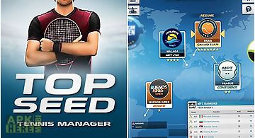 Top seed: tennis manager