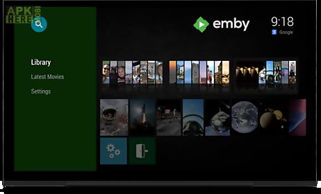 emby for android tv