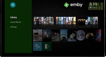 Emby for android tv