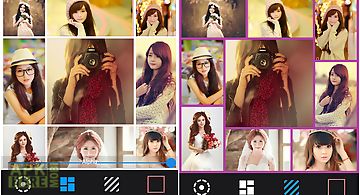 Grid picture collage maker