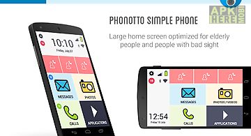 Phonotto simple phone launcher