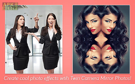 twin camera mirror photo