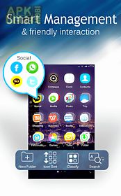 c launcher: themes wallpapers