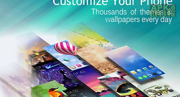 C launcher: themes wallpapers