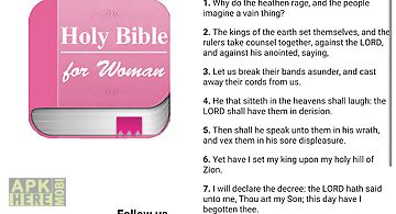 Holy bible for woman