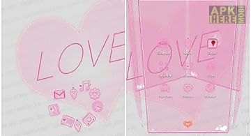 Lover next launcher 3d theme