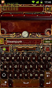 steampunk go keyboard theme