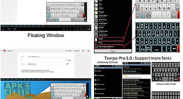 Tswipe-pro keyboard