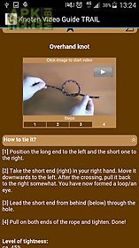 knot video guide trial
