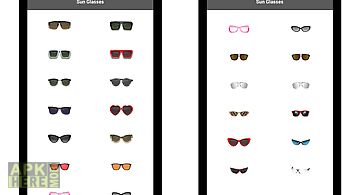 Sunglasses app photo editor