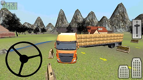 farm truck 3d: hay