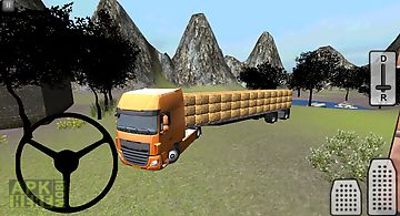 Farm truck 3d: hay