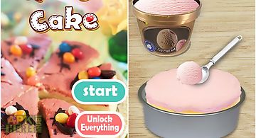 Ice cream cake-cooking games
