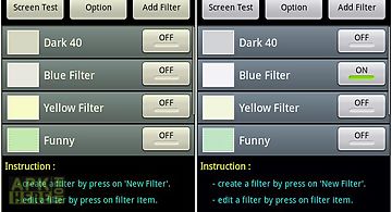 Filter your screen- free!