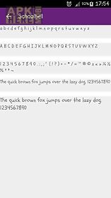 handwrite fonts for flipfont