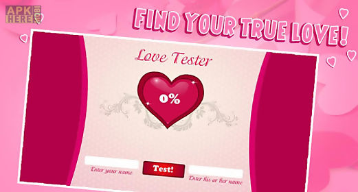 Love Tester - Find Real Love for Android - Free App Download