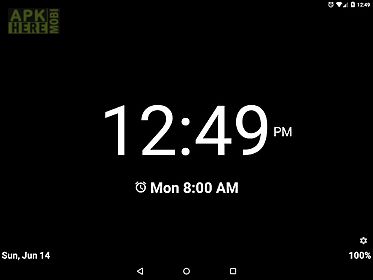 night clock (alarm clock)