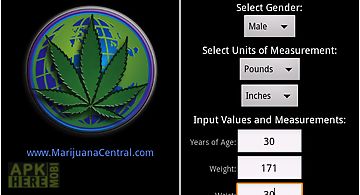 Marijuana drug test calculator