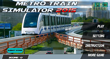 Metro train simulator 2015