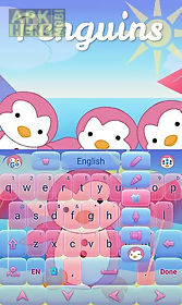 penguins go keyboard theme