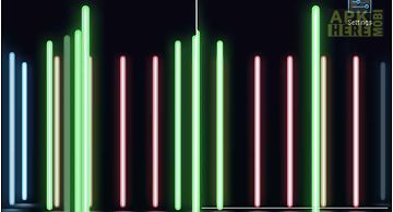 Neon lights 3d  Live Wallpaper