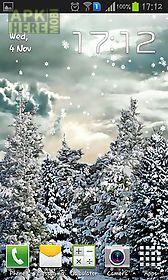 snowfall by kittehface software live wallpaper