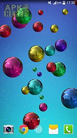 space bubbles  live wallpaper