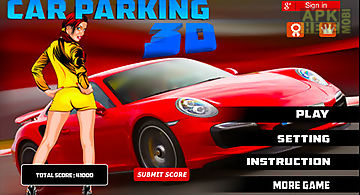 3d car parking game 
