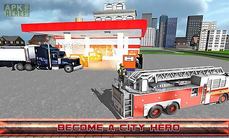 city firefighter truck