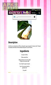 malaysia kuih and desserts app