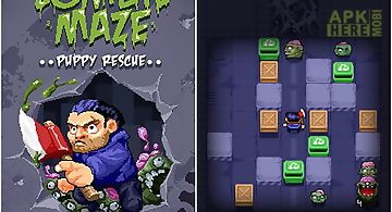 Zombie maze: puppy rescue