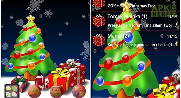 Christmas tree for go sms pro