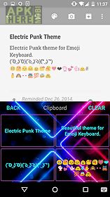electric punk emoji keyboard