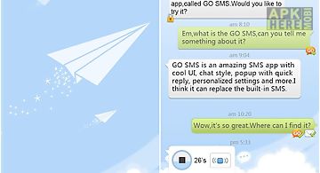Go sms pro go1.0 theme