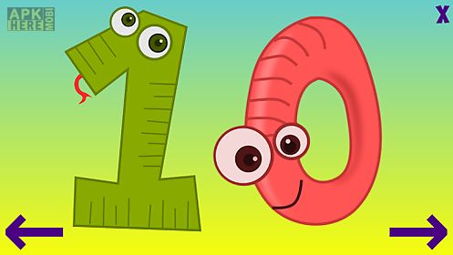 toddler abc numbers - english