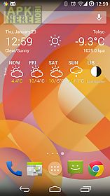 weather widget forecast app