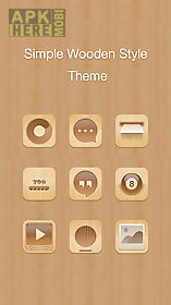 wooden style - solo theme