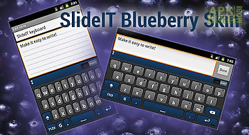 Slideit blueberry skin